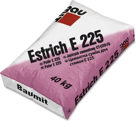 Baumit estrich poter E225, 40 kg